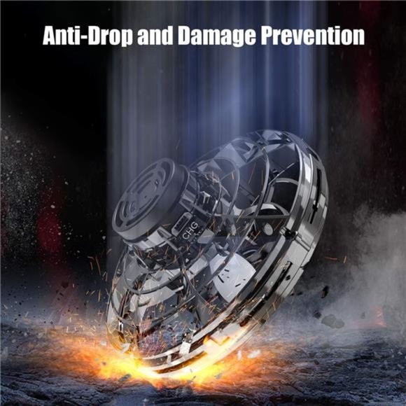 Kids Toys, Hand Operated Mini Drones,UFO Magic Flying Orb with Lights,Hover - Picture 6 of 7